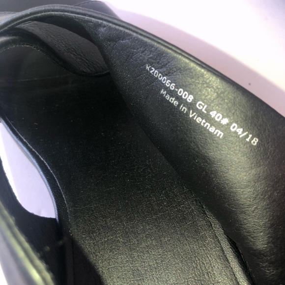 𝅺Camper balloon leather slingback wedge sandal 10 - Picture 7 of 7